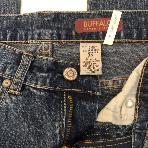 Buffalo David Bitton - Medium Blue Flare Jeans - Size 25 - Picture 5 of 9